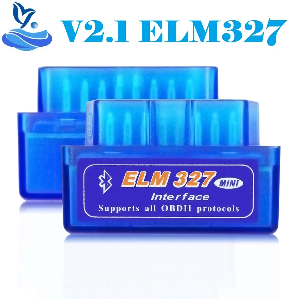 Автомобильный диагностический сканер V2.1 ELM 327 OBD2 Blueooth ELM327 Bluetooth считыватель кодов