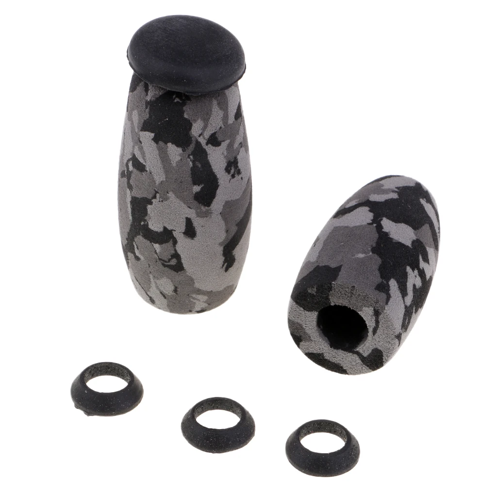 

Baitcasting Fishing Rod EVA Handle Split Grip Kit & Reel Seat Camoulage Fishing Rod Building Repair Kit Fishing Accessories