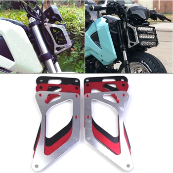 

Headlight Adapter Bracket Strips LED Front Head Fork Shock Absorber Column for CG 125 250 Cafe Racer Honda Grom MSX125 Vintage
