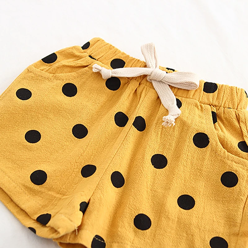 Kids Shorts Summer Kids Shorts Boys Cotton Shorts Girls Brand Toddler Panties Children Beach Short Elastic Sports Pants Baby Clothing 1-5Y