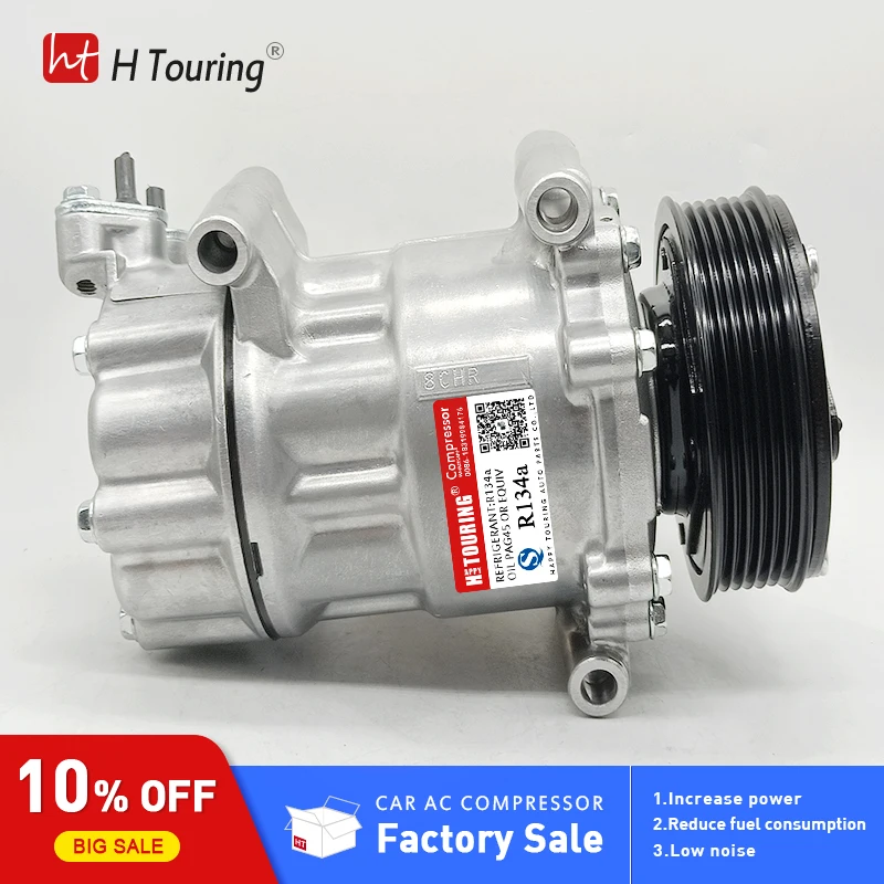 Для Санден sd6v12 AC компрессор Mini cooper L4 2007-15 R55 R56 R57 R58 2758145 2758433 6942501 694250103 1457 1457F 64529223392