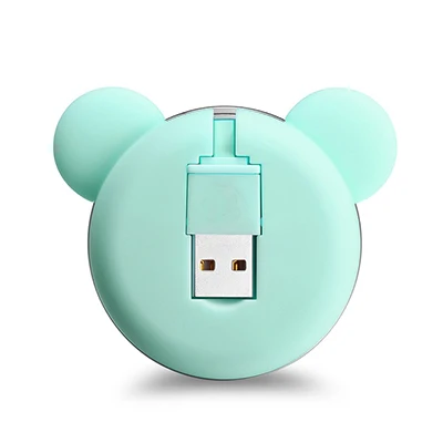 2в1 Выдвижной Micro type C USB кабель для samsung Xiaomi и type C порт все микро-usb для устройств на аndroid зарядное устройство порт и кабель передачи данных - Цвет: Green