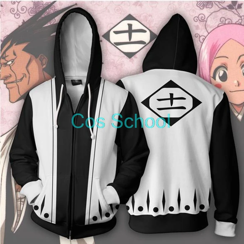 Костюм для косплея из аниме «Bleach Kurosaki Ichigo»; толстовки с капюшоном в стиле «сараки кенпачи»; свитер с капюшоном; костюмы для Хэллоуина; куртка; пальто