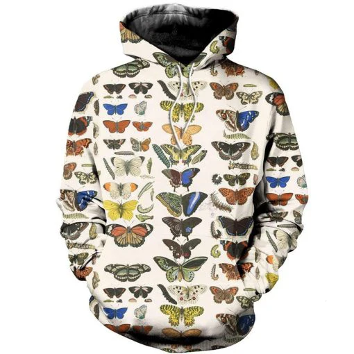 

Tessffel New Fashion Animal Butterfly Colorful Casual Tracksuit 3D full Print Hoodie/Sweatshirt/Jacket/shirts Mens Womens S-1
