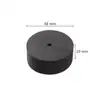 30Pcs 48mm x 19mm Black Neoprene Collars Hydroponics System Cultivation Sponge Garden Plant Germination Seeding Clone Collars 2