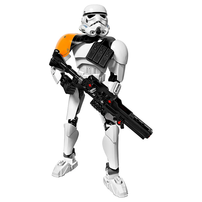 

December New Products LEGO Star Wars Series Boy Inserted Building Blocks Toy Stormtroopers Commander 75531