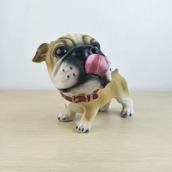 

Large Small Dog Animal Swing Piece, Creative and Lovely Living Room, Home Furnishing, Pet Shop, Decoration Resin Handicraft