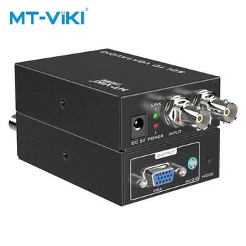 

MT-VIKI SDI to VGA audio converter can be cascaded all the way to output. Broadcast level supports 1080P resolution MT-SV12