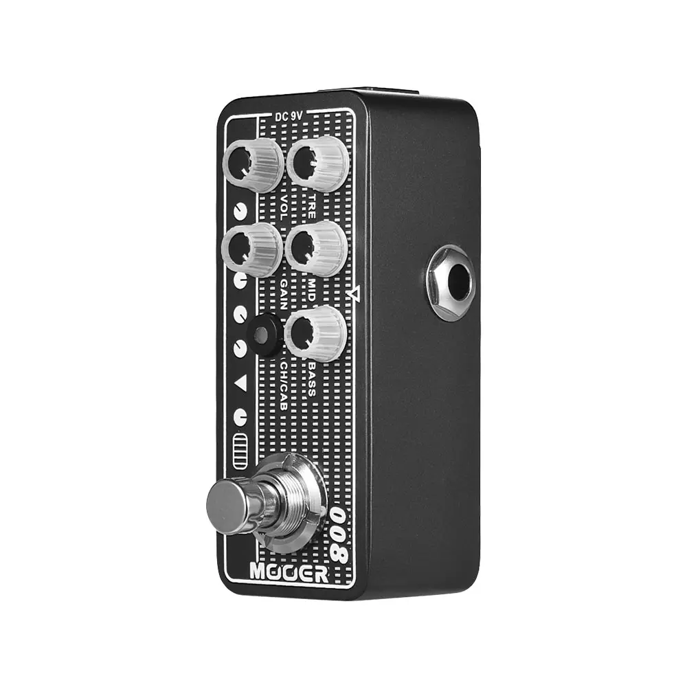 MOOER микро предусилитель 008 Cali-MK 3 Californian Session Combo цифровой предусилитель гитары педаль эффектов с двумя каналами