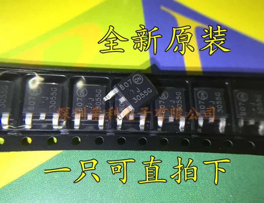 10 шт в упаковке новая MJD3055T4G J3055G MJD3055 оригинальный 60В/12A|Интегральные схемы| |