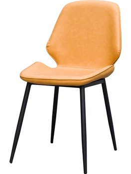 

Stool Household Back Net Red Light Luxury Dining Chair Simple Lazy Cafe Lounge Chair European Leather Chair Restaurant Chair