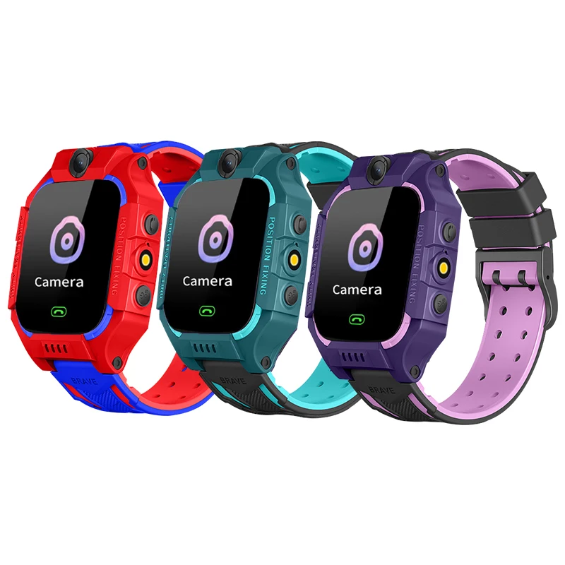 

GEJIAN kids watches 2G network camera SIM card GPS tracker SOS call reminder anti-lost Smart children's watch For Android IOS