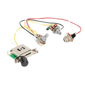 

Electric Guitar 500K 1T1V Potentiometer Circuit Assembly for TL TELE Guitar
