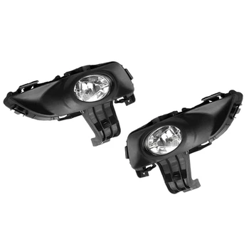 

2Pcs Car LH & RH Fog Light Fog Lamp Kit for Mazda 3 1.6L 2003-2010 BS1C-51-690 BS1C-51-680