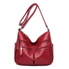 Лидер продаж, мягкие кожаные сумки, роскошные женские ручные сумки, женские сумки через плечо для женщин, сумки через плечо, сумки через плечо