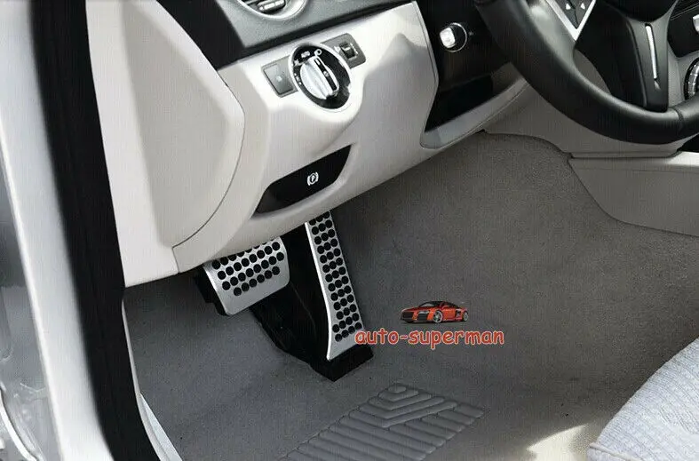 Без сверла топливный тормоз на педаль Накладка для BENZ C E Class CLS W218 W212 W204 GLK
