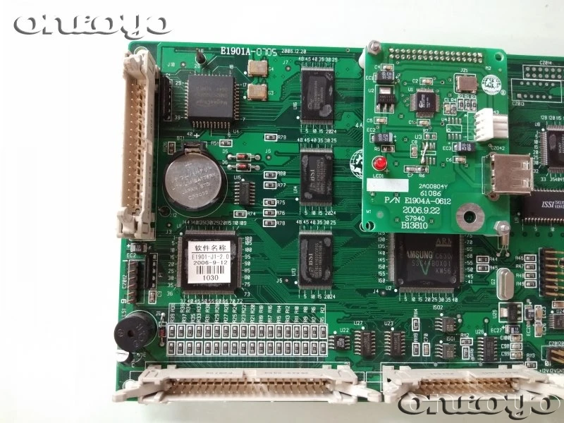 Печатная плата для вышивальной машины E1901A 1x9 cpu card