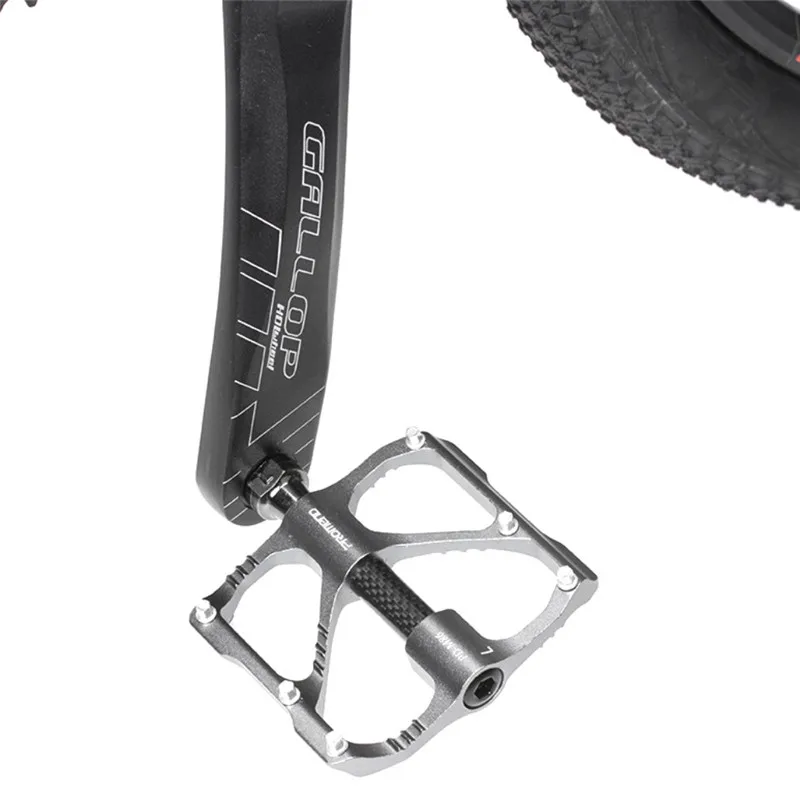 Велосипедные Mtb педали для шоссейного велосипеда, быстроразъемные педали, противоскользящие ультралегкие педали для горного велосипеда, углеродное волокно, 3 подшипника, 2 типа, горячая Распродажа