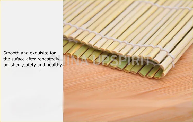 DIY Cooking Sushi Tools Sushi Rolling Roller Bamboo Material Rolling Mats Sushi Maker DIY and A Rice Paddle