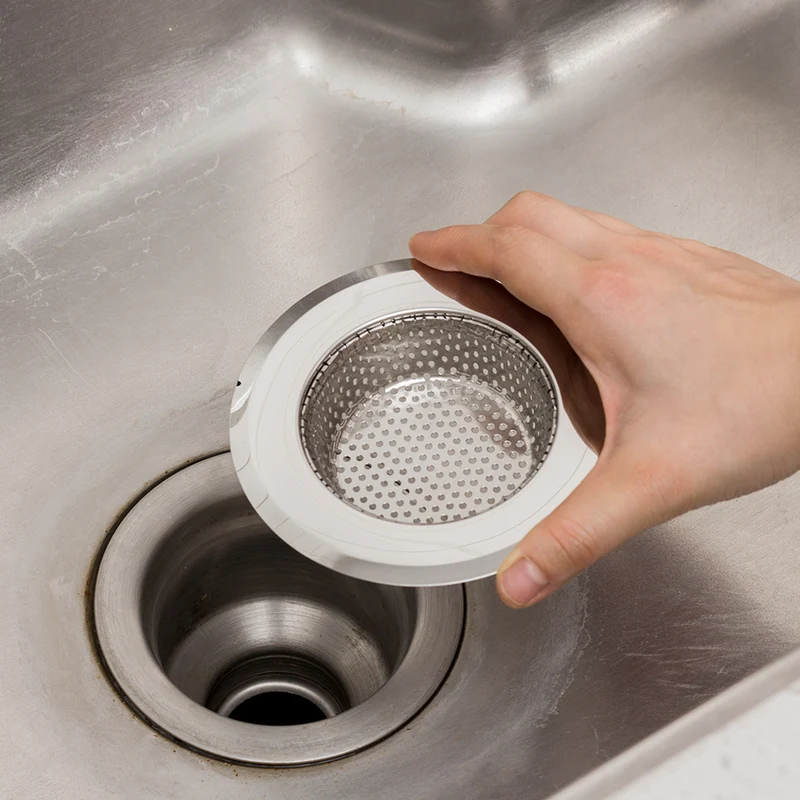 Kitchen Sink Strainer Bathroom Drain Stainless Lavatory Sink Drain