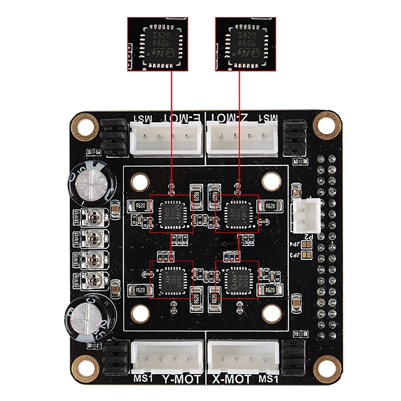 Для моноблочного II V3.2 интегрированный 32-бит MCU материнская плата ST820 диски 256 Microstep плата контроллера марлина