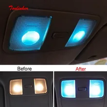 Tonlinker внутренний свет для чтения атмосферный светодиодный светильник для hyundai Solaris 2010-19 автомобильный Стайлинг 2 шт. крышка светодиодной лампы наклейки