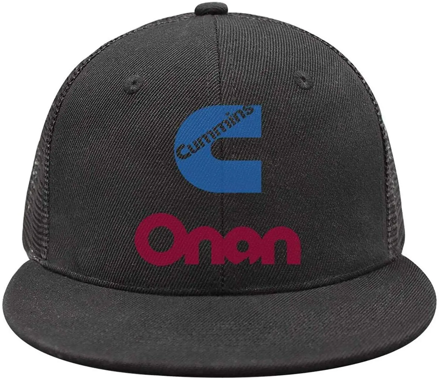 Cummins-ONON-Logo-женские плоские бейсболки в стиле ретро с регулируемым сетчатым козырьком из хлопка