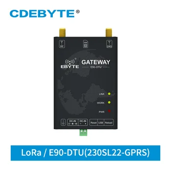 

RF to GRPS Server Modem LoRa SX1262 22dBm 230MHz PA LNA Long Range AT Command SMA Antenna Interface 12V 24V Wireless Module