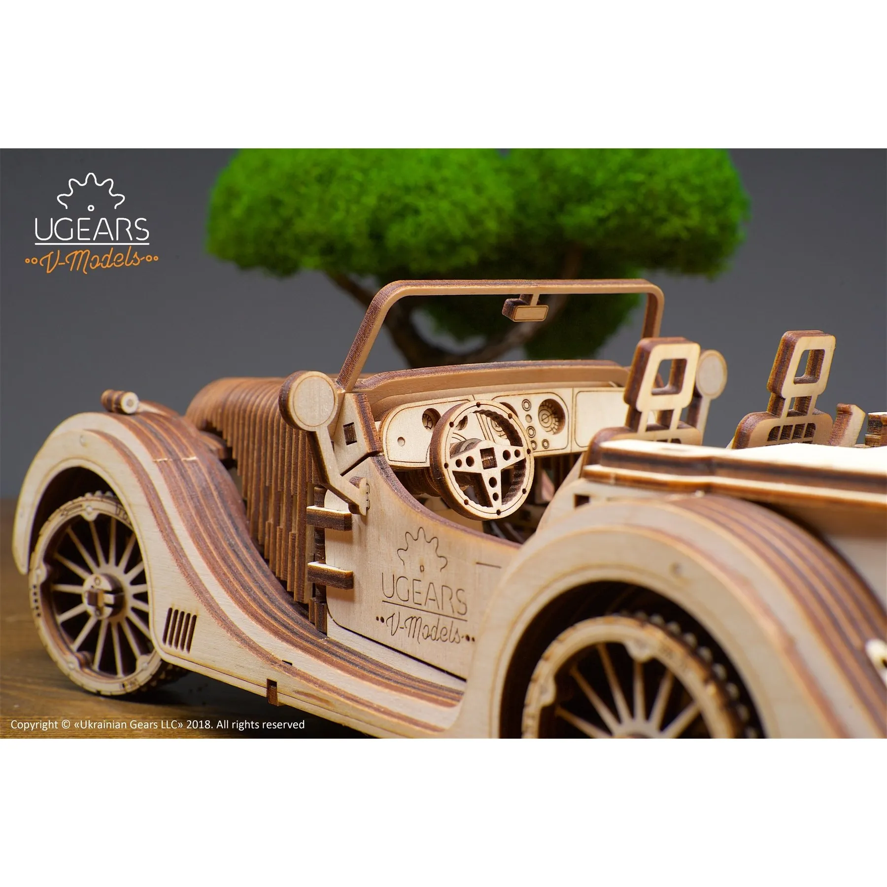 Сборная модель Родстер VM-01 UGEARS