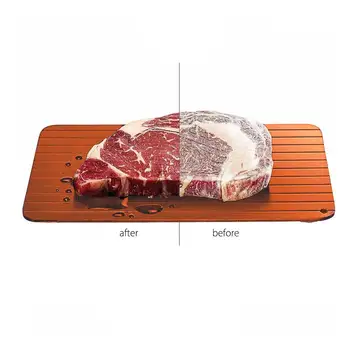 

Fast Defrosting Tray Thaw Frozens Food Meat Fruit Quick Defrosting Plate Board Defrost Kitchen Gadget Tool