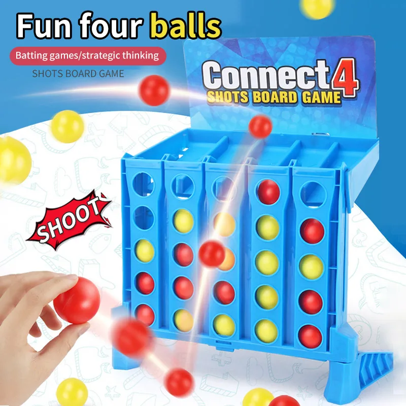 Bouncing Linking Shots Connect 4 Game 1 Set Board Game Entertainment Educational Puzzle Toys for Kids Finger Basketball Shooting Bouncing Linking Shots Connect 4 Game 1 Set Board Game Entertainment Educational Puzzle Toys for Kids Finger Basketball Shooting