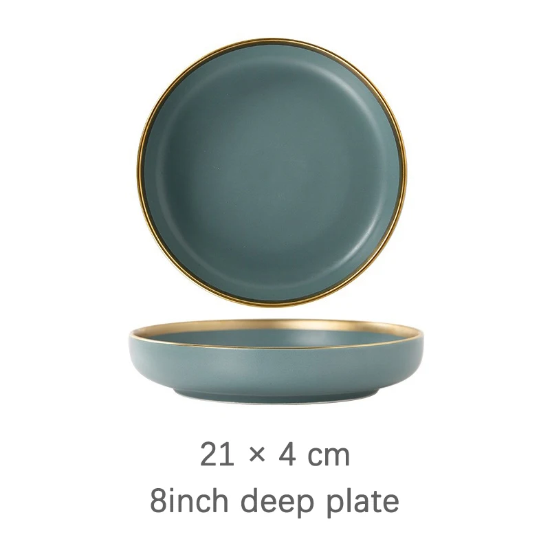 8inch deep plate