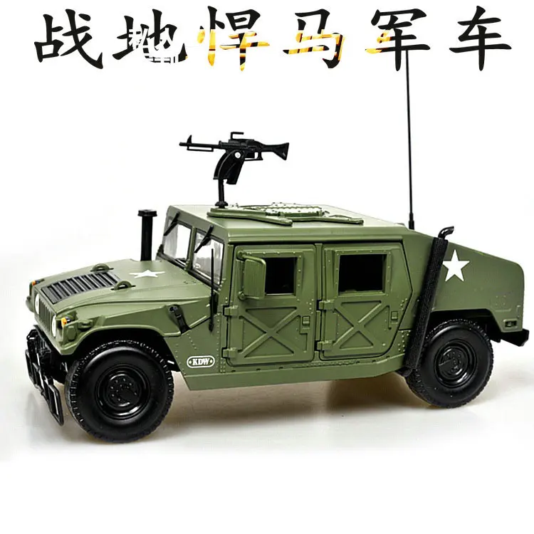 Модель военная модель из сплава 1: 18 американская военная Hummer Модель автомобиля zhan di ji pu автомобиль внедорожник металлическая модель автомобиля коллекция