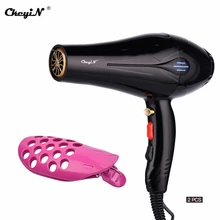 4000 Вт Профессиональный салонный фен для волос, фен с отрицательными ионами, фен для горячего/холодного ветра+ передняя бахрома, бигуди, роллер 34