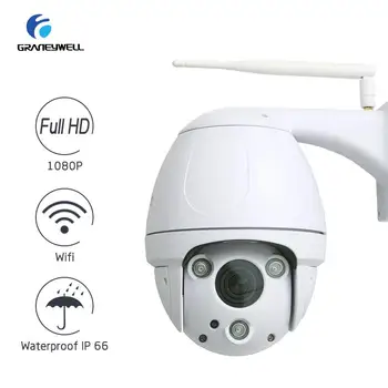 

Best Wifi Camera 1080P Full-HD 2.0MP 5X Optical Zoom Security Camera Two-way Audio Smart P2P Waterproof IP66 Bullet WiFi Camera