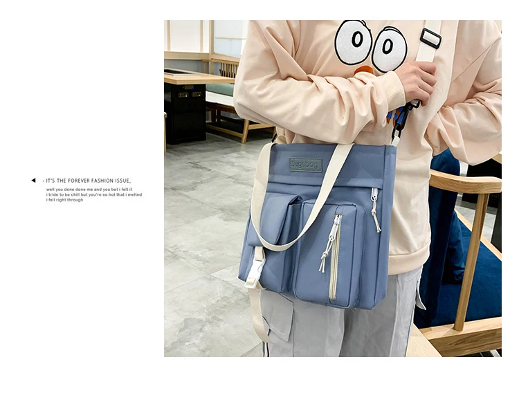 NEW 5 Piece Set backpacks fashion canvas kawaii female Korean Shoulder bag Casual College Students backpack School bag for girl