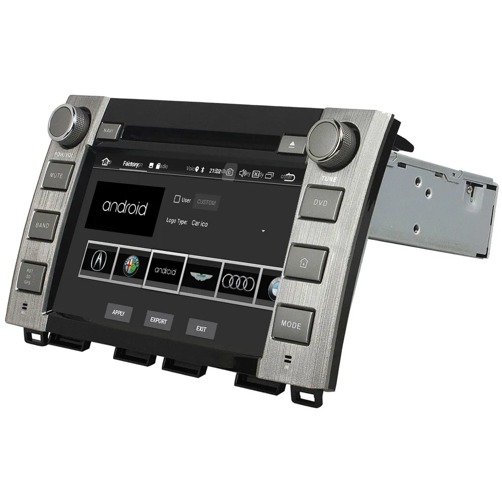 Klyde ips 4G wifi Android 9 Восьмиядерный 4 Гб ОЗУ 64 Гб ПЗУ DSP автомобильный DVD мультимедийный плеер стерео для Toyota Sequoia Tundra