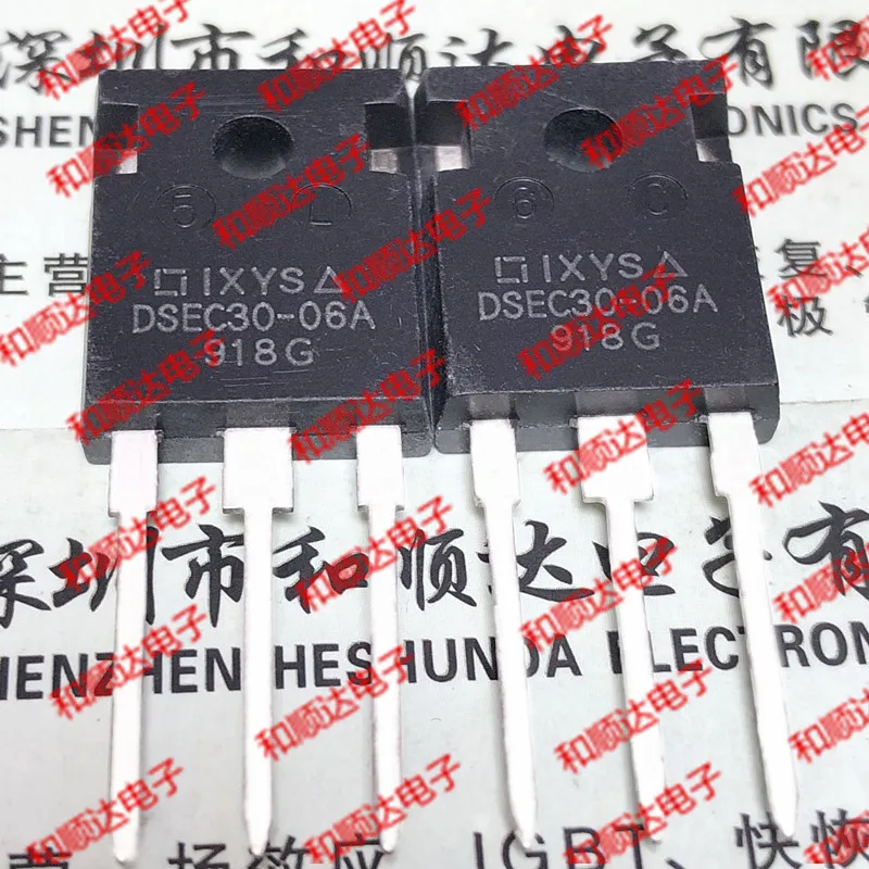 10 шт./лот DSEC30-06A новые имеющиеся быстрая 600V 30A TO-247