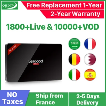 

IPTV France Arabic Netherlands Spain Belgium 1 Year IPTV Subscription Leadcool Pro Android RK3229 IPTV French No app included