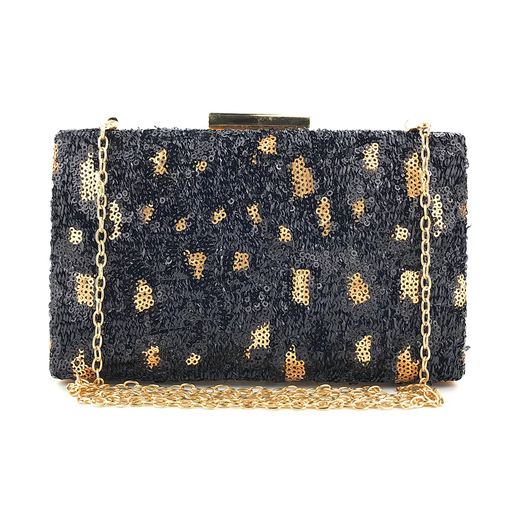 

2023 Sequins Evening Clutch Bags Bling Wedding Banquet Wallets With Chain Dinner Wallets Party Chain Shoulder Bags MN1693