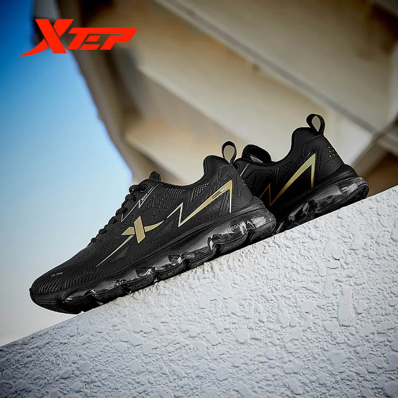 Xtep AIR MEGA, мужские кроссовки для бега, легкие кроссовки, сетка, амортизация, Спортивная мужская повседневная обувь для отдыха, 881419119659