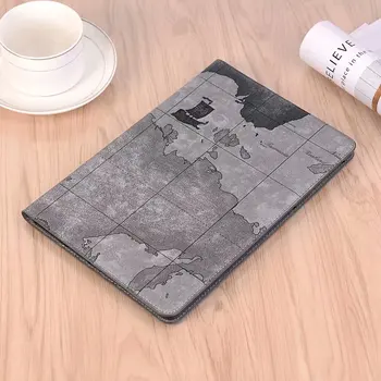 

Slot World Map leather Tablet Case For Samsung Galaxy Tab S4 T830 T835 SM-T830 SM-T835 10.5 inch Cover Stand Smart Coque+pen