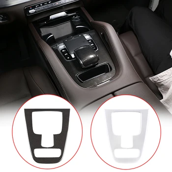 

Car Center Console Gear Shift Panel Trim ABS Carbon Fiber For Mercedes Benz GLE GLS Class W167 X167 2020 Interior Accessories