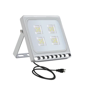 

20W LED Flood Light With Plug, 800LM Super Bright,6000K Cool White Security Work