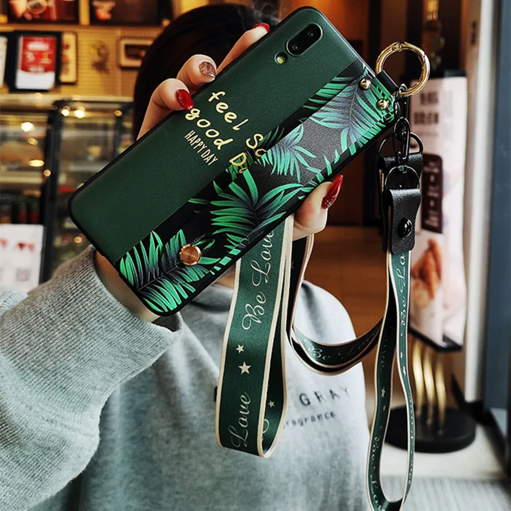 Чехол для iphone 12 mini 11 pro xs max xr x 7 8 6 6s plus se 2020 чехол с тропическими листьями Кроликом