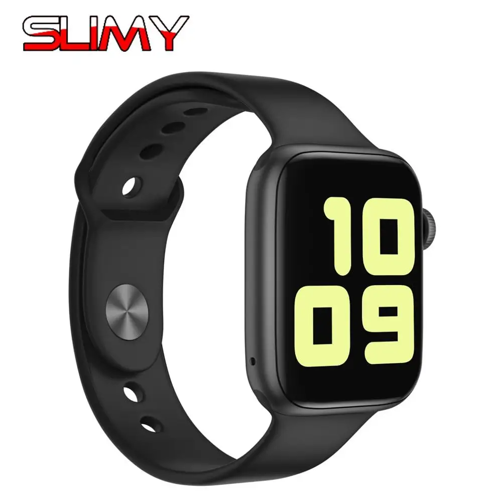 Black IWO 10 Bluetooth Смарт часы 1,5" Полный сенсорный экран для сердечного ритма артериального давления спортивный трекер фитнес PK IWO 11 8 Smartwatch - Цвет: Black