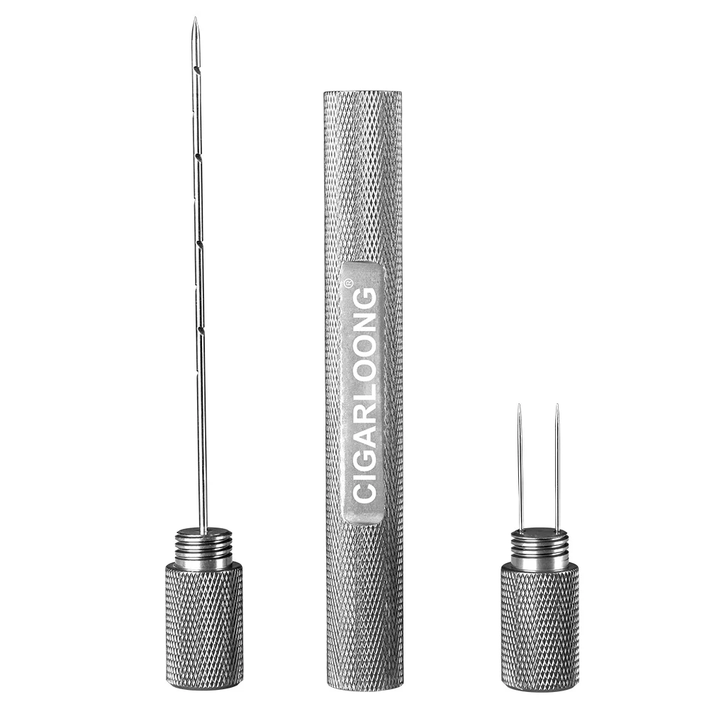 Cigarloong Cigar Drill Staineless Steel Portable Cigar Drill Needle