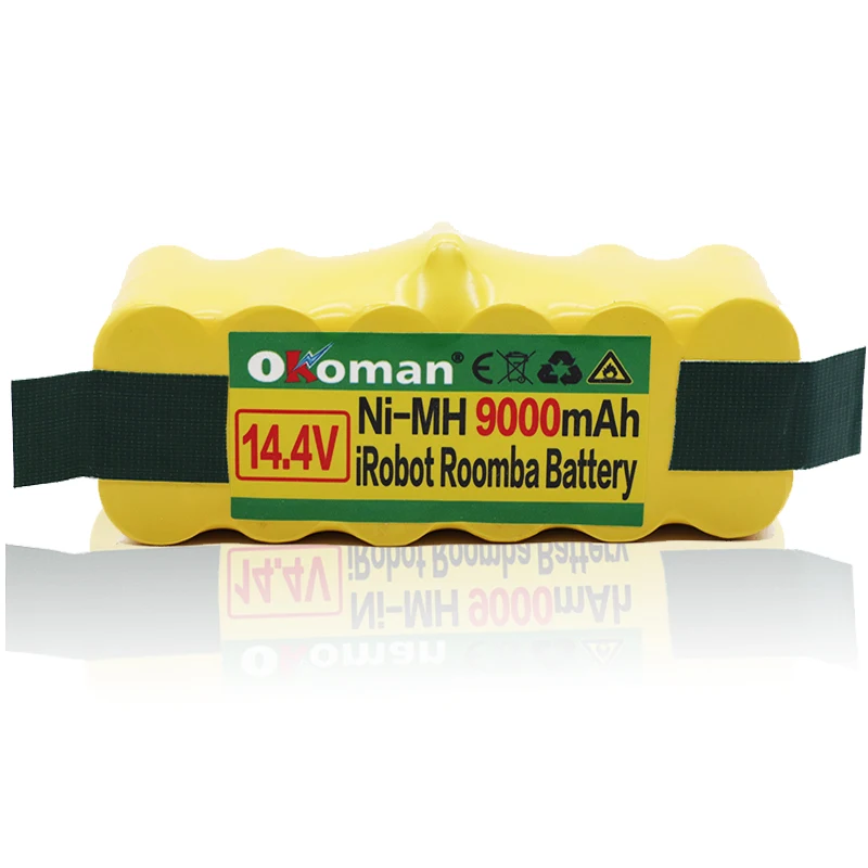 14,4 v 9000 мА/ч, Батарея для iRobot Roomba 500 600 700 800 900 серии пылесос iRobot roomba 600 620 650 700 770 780 800