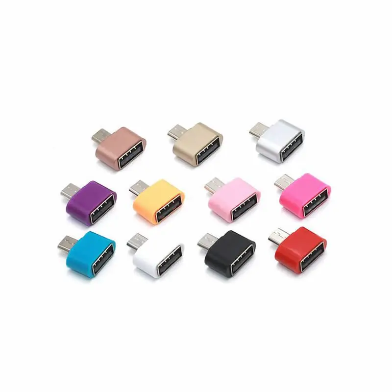 

Micro USB To USB OTG Adapter 2.0 Converter For Android Samsung Galaxy Huawei Tablet Pc to Flash Mouse Keyboard