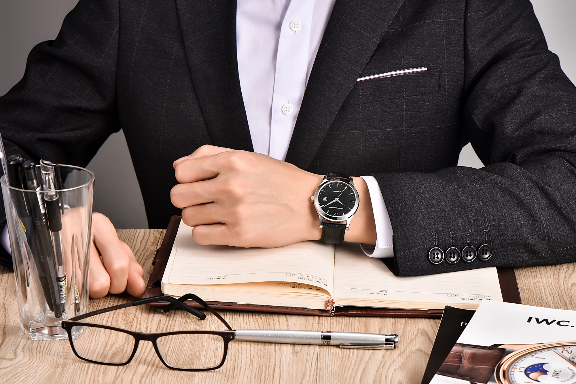 PAGANI DESIGN Watch for Men Business Classic Men Mechanical Wristwatches Waterproof Luxury Genuine Leather Automatic Watch